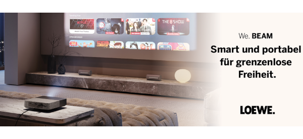 WE. BEAM Portabel und smart. Der Laser Projektor setzt neue Maßstäbe. Wir präsentieren den We. BEAM, den ersten und einzigen Miniprojektor seiner Art mit ALPD-Lasertechnologie. Kompakt, tragbar und intelligent, revolutioniert er die Unterhaltung zu Hause und im Freien. Genießen Sie Ihre Lieblingsinhalte flexibel, ob zu Hause im Wohnzimmer, im Garten, unterwegs oder bei Campingausflügen im Van. Entdecken Sie die Freude an flexiblem, qualitativ hochwertigem Fernsehen neu mit We. BEAM. WE. BEAM Portabel und smart. Der Laser Projektor setzt neue Maßstäbe. Wir präsentieren den We. BEAM, den ersten und einzigen Miniprojektor seiner Art mit ALPD-Lasertechnologie. Kompakt, tragbar und intelligent, revolutioniert er die Unterhaltung zu Hause und im Freien. Genießen Sie Ihre Lieblingsinhalte flexibel, ob zu Hause im Wohnzimmer, im Garten, unterwegs oder bei Campingausflügen im Van. Entdecken Sie die Freude an flexiblem, qualitativ hochwertigem Fernsehen neu mit We. BEAM.